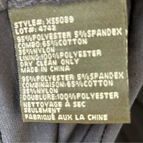 BA Nites Gorgeous V Neck Lace Top Body Con Dress Bandage Skirt Navy Size 10 - Picture 8 of 9